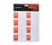 Cars S4-CFRD07409 Flash School Label - Red 1 in OMAN