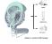 Handheld Misting Fan, HandFan Mini Hand Fan/Small Desk Fan Folding Change Rechargeable Battery/USB Operated Electric Fan Portable Cooling Fan personal Spray Fan 4 in UAE