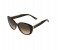 Chopard SCH188S 09XK Oval Shiny Dark Havana Frame & Brown Gradient Mirrored Sunglasses for Women 1 in UAE