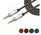 Universality High Hard Quality 3.5 Standard AUX 1.5 M Audio Cable for Car, Laptop and Mobile AC65 Assorted 4 in UAE
