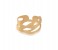 5 Pieces 18K Gold Plated Italy Design Ring Set 31645 4 in UAE