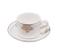 Royalford RF7286 Porcelain Cup & Saucer - 12 Pieces 1 in UAE