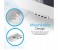 Promate Ihub USB 3.0 4 Port Aluminium Mountable Ultra-Fast Hub, Silver 5 in UAE