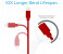 Promate Linkmate-LT USB to Apple Lightning Sync & Charge Cable - Red 3 in UAE