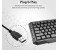 Promate EASYKEY-3 Sleek Ergonomic Multimedia Wired Keyboard & Mouse - Black 3 in UAE