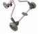 Trendy Baby Trolley 31308 Grey and Pink 3 in UAE