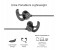 Promate SWIFT In-Ear Stereo Earphones with Microphone - Black 4 in UAE