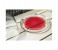 Cok CE-158-NM02R 12.3 cm Glass Container with Round Base - Red 2 in UAE