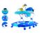 Baby Plus BP7747-BLUE Baby Walker - Blue 2 in UAE