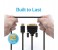 Promate LinkMate-H4L High-Speed Type A HDMI to DVI Adapter Cable - Black 4 in UAE