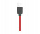 Vidvie CB-409 Type-C Data Cable - 1 Meter, Red & Black 2 in UAE