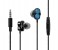 Promate Onyx Bass Boost Dual Driver In-Ear Earphones, Blue 1 in OMAN