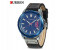 Curren 8284 Analog Quartz Watch For Men Black and Silver 2 in UAE