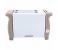 Olsenmark OMBT2271 2 Slice Bread Toaster - White & Grey 2 in UAE