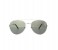 Mont Blanc MB 605S 16D Aviator Silver & Black Frame and Smokey Black Mirrored Sunglasses for Men 1 in UAE