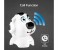 Promate Snowy Multi-Function Wireless Stereo Speaker with HD Sound - White 4 in UAE