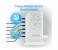 Promate PowerBase-2 12000mAh Fast AC Charging Station Hub with 6 USB Ports, White 4 in UAE