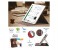 Promate Wallex-Mini 3 Premium Leather wallet Case with Card Holder for iPad Mini 3 - Red 2 in OMAN