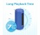 Promate Silox Wireless Hi-Fi Stereo Speaker with Handsfree Function for Outdoor & Indoor - Blue 6 in UAE