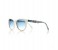 Emilio Pucci EP27 21P Rectangular White Frame & Blue Mirrored Sunglasses for Unisex 2 in OMAN