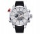 Weide WH 3401PU Mens Analog and Digital Watch Black and White 1 in UAE
