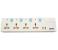 Geepas GES4027 Entertainment Extension Socket - White 1 in UAE