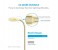 Anker A8124 Powerline Plus Lightning Cable 1 ft Gold 7 in UAE