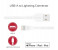 Promate Powerbeam-i Lightning to USB-A Charging Cable - 1.2 Metre, White 3 in UAE