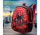 Okko WFSB34 Spiderman Imbosed Backpack Red and Black 1 in UAE