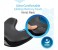 Promate Protracker Wrist Rest Ergonomic Healthy Design Freely Move Rolling Ball, Black 6 in UAE