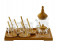 Royalford RF9325 24 Pieces Glass Tea Set with Stand - Beige 1 in UAE