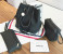 Set of 3 Lychee Pattern Bucket Bag - Black 1 in UAE