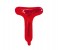 Party Time T-RE-803379 Letter T 16 Inch Foil Balloon Red 1 in UAE