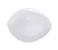 Royalford RF8317 9-inch Leaf Shape Dinner Plate - White 1 in UAE