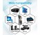 Promate ProLink4K1-150 High Definition Right Angle 4K HDMI Audio Video Cable - Black 6 in OMAN