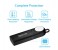 Promate Aurawatch 6700 mAh Power Bank with Ultra Fast USB Port, Black 4 in UAE