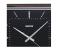Geepas GWC3384 3D Decoration Wall Clock with Glass Print, Black 3 in UAE