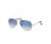 Ray-Ban 0RB3025 003/3F Aviator Silver Frame & Light Blue Gradient Mirrored Sunglasses for Men 1 in UAE