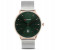 Curren 8302 Stainless Steel Analog Quartz Watch For Men Green And Silver 1 in UAE