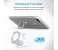 Promate GripMate-2 Ultra Slim Universal Multifunctional Mobile Grip Finger Ring Stand with Secure KickStand, Silver 2 in UAE