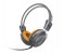 Audionic MN-669 Music Notes Headphone with Mic - Yellow 1 in OMAN