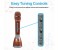 Promate VocaMic-2 Wireless MicroPhone karaoke Machine with Bluetooth Speaker, RoseGold 5 in OMAN