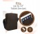 Promate Quire 10 inch Compact Tablet Messenger Bag, Brown 3 in OMAN