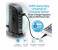 Promate PowerBase-2 12000mAh Fast AC Charging Station Hub with 6 USB Ports, Black 2 in UAE