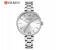 Curren 9017 Quartz Watch For Women Silver 1 in UAE