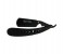 Tips & Toes TT-691BLK Stainless Steel Black Handle Professional Straight Razor for Classic Shaving, Black 2 in UAE
