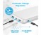 Promate VolTag-10C 10000 mAh Portable Charger Power Bank with Dual USB, White 6 in UAE