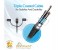 Promate UniLink-Trio 3 in 1 Triple Head Data and Charge Cable with Lightning, Type-C, and Micro-USB Connectors - Grey 5 in UAE
