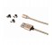 3 in 1 magnetic charging adapter charging cable for Android and iOS 31441 Gold 1 in UAE