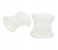 Footrite MN 7110 2 Pieces Silicon Gel Toe Protector Large - White 1 in KSA